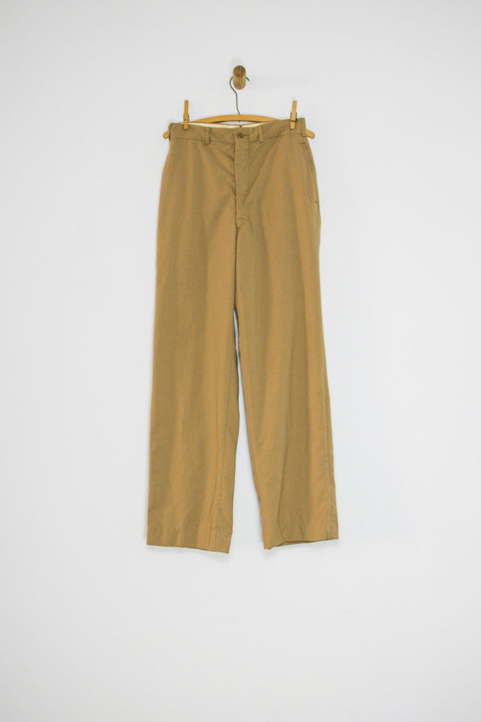 70's ARMY TROUSERS / 28