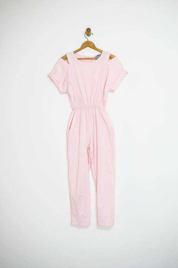 80’s PINK JUMPSUIT / EXTRA SMALL