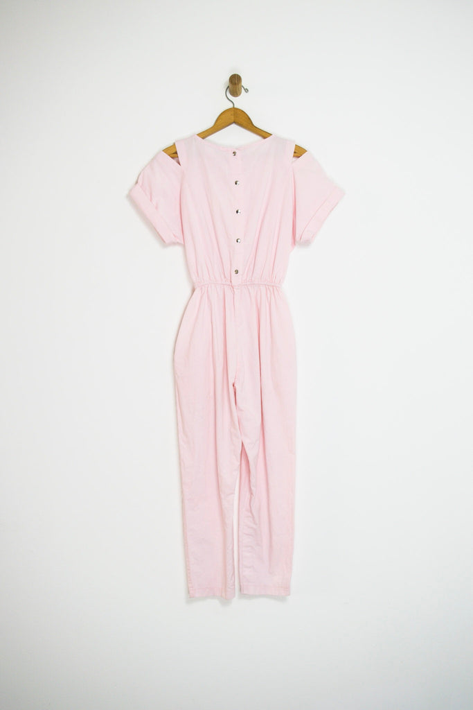 80’s PINK JUMPSUIT / EXTRA SMALL