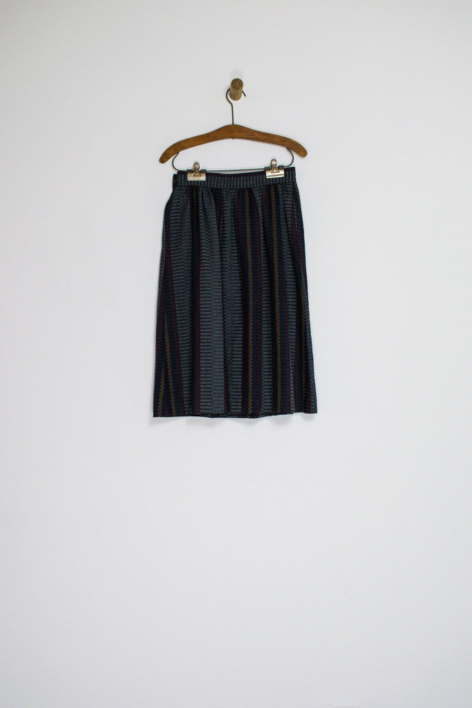 70’s/80’s WOOL SKIRT WITH POCKETS / 27