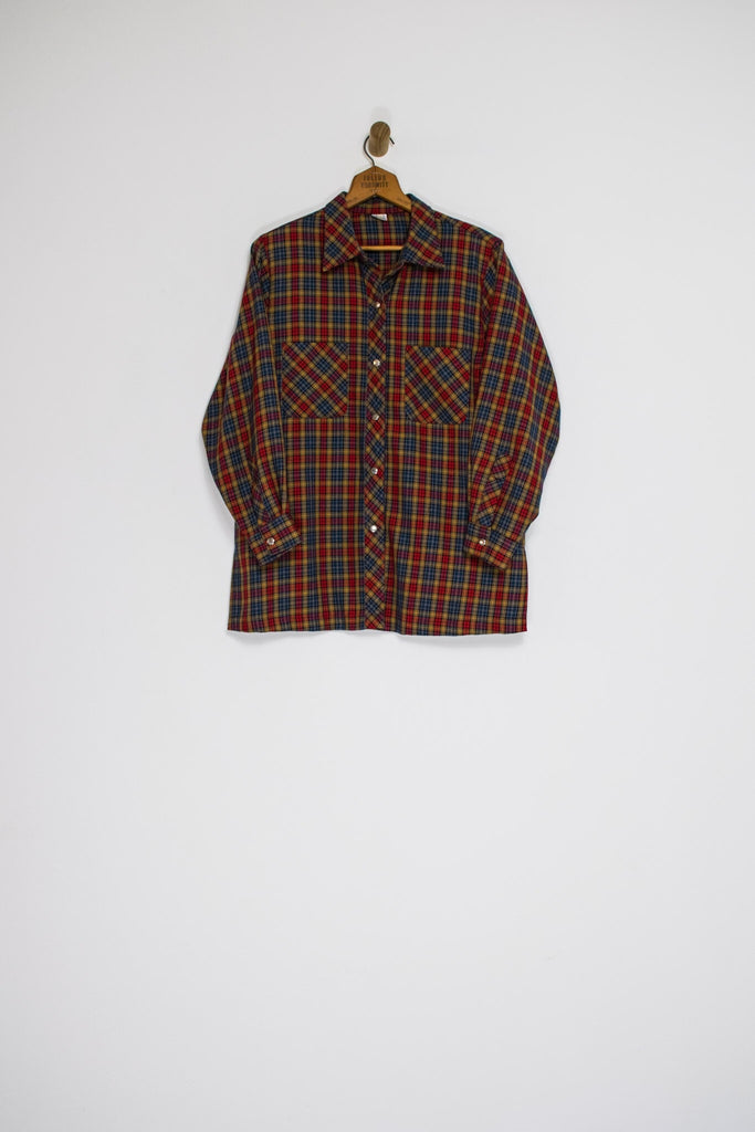 80’s/90’s FLANNEL WITH POCKETS / MEDIUM